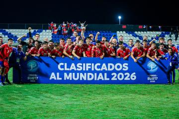 Chile clasificó al Mundial Sub 17 tras golear a Bolivia