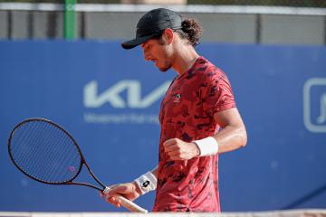 Conner Huertas del Pino no pudo meterse a semifinales del Challenger de Sao Leopoldo
