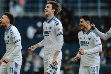 Con López de titular, Copenhague humilló por 7-0 al Silkeborg