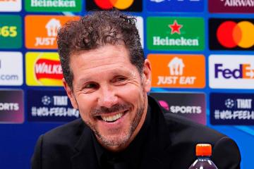 Simeone: “Estamos capacitados para jugar el partido de vuelta”