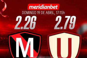 FBC Melgar vs Universitario: ¡Juega en la Liga 1 y viaja a la final de la Champions League gracias a Meridianbet y Kashio!