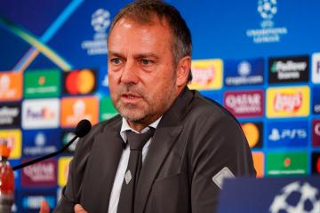 Flick: "Podemos remontar ante el Atlético, es posible"