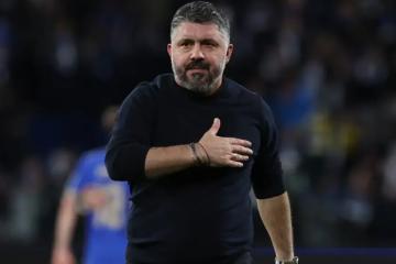 Gattuso: "Duele, pero no siento nada"