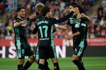 Real Betis remontó ante Girona y se consolida en zona de torneos internacionales