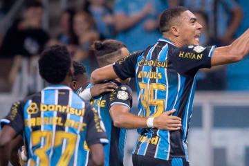 Sin Noriega, Gremio venció a Confianca y avanzó en la Copa de Brasil