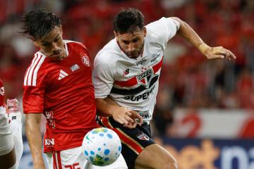 Sao Paulo rescató empate ante Internacional