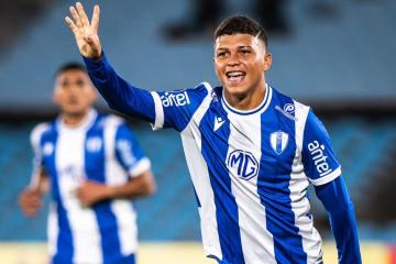 Juventud goleó a Puerto Cabello en la Sudamericana