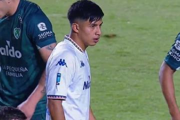 Marco Rivas debutó con Tigre en la liga argentina ante Sarmiento