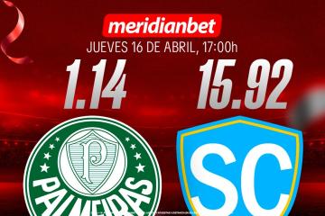 Palmeiras vs Sporting Cristal: ¡Juega en la Copa Libertadores y viaja a la final de la Champions League gracias a Meridianbet y Kashio!