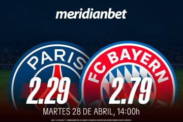 PSG vs Bayern Múnich: ¡Juega en la Champions League y viaja a la final en Budapest gracias a Meridianbet y Kashio!