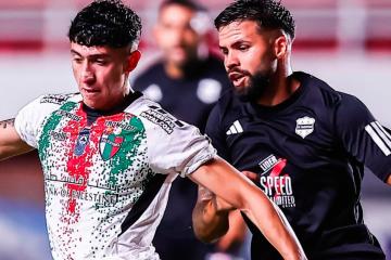 Deportivo Riestra y Palestino no se hicieron nada en la Copa Sudamericana