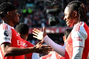 Arsenal ganó y recuperó la punta de la Premier League