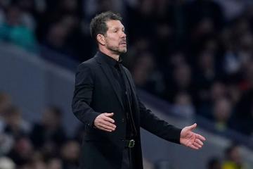 Simeone: "El Atlético no ganó porque el Sevilla fue más contundente"