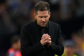 Simeone: "Me duele lo de hoy, necesitábamos ganar"