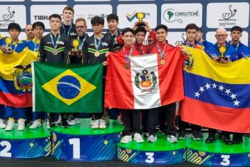 (FOTOS) Perú sumó 4 medallas en Sudamericano Sub 15 y Sub 19 de tenis de mesa