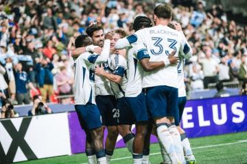 Cabrera fue suplente en la victoria de Vancouver Whitecaps
