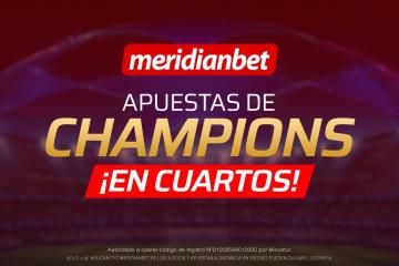 ¡Juega en los cuartos de Champions y viaja a la final en Budapest gracias a Meridianbet y Kashio!