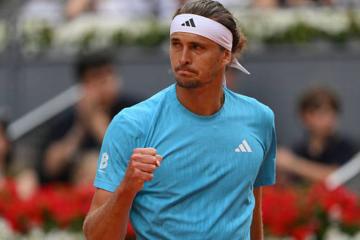 ¡Quiere otro título en Madrid! Zverev avanzó a octavos en el Masters 1000