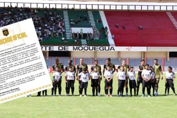 CD Moquegua: "Nuestro principal objetivo es vivir una verdadera fiesta deportiva"