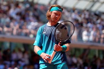 Andrey Rublev se metió a octavos de final de Roland Garros