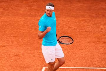 Alexander Zverev jugará la final del Madrid Open