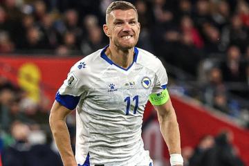 Con Dzeko a la cabeza, Bosnia presentó su nómina mundialista