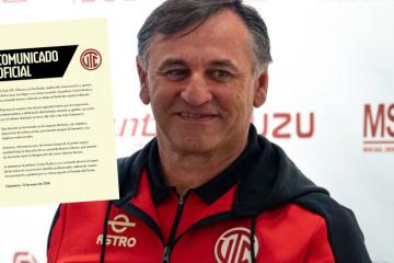 No va más: Carlos Bustos dejó de ser técnico de UTC