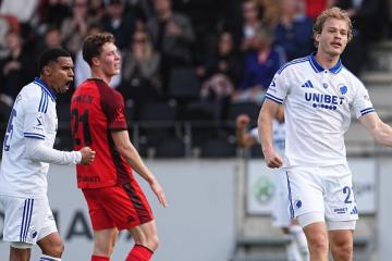 Marcos López dio asistencia en el empate de Copenhague