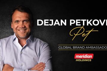 Meridianbet nombró al histórico Dejan Petkovic como embajador global de la marca