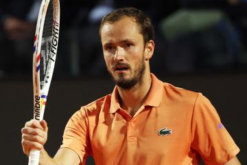 Daniil Medvedev avanzó a cuartos de final del Masters de Roma