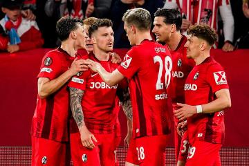 Friburgo remontó la serie ante Sporting Braga y clasificó a la final de la Europa League