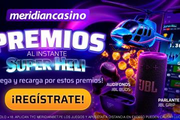 Juega en Meridian Casino y gana premios al instante con Super Heli