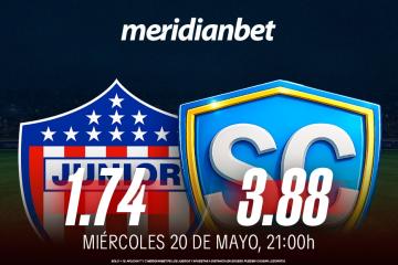 Junior vs Sporting Cristal: ¡Juega en la Copa Libertadores y llega a La Cima del Fútbol con Meridianbet y Kashio!