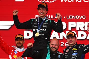 Kimi Antonelli se quedó con el GP de Canadá