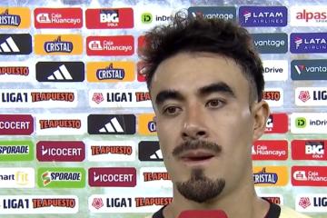 Garro: “Creo que el equipo estaba haciendo un buen partido”