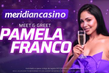 Una noche especial con Pamela Franco se vivió por el Día de las Madres gracias a Meridian Casino