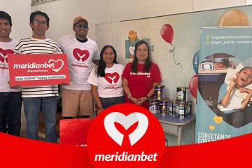 Meridianbet dona insumos para el cuidado y nutrición de niños en la Casa Hogar Padre Martinho