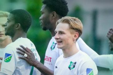 Sin Aranda, FK Auda sigue en racha y se mantiene en la pelea por la Liga de Letonia