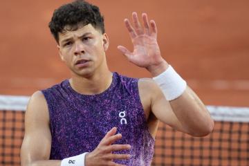 Shelton, número 5° del ATP, fue eliminado del Roland Garros