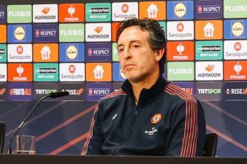 Emery: "Tenemos confianza pero respetamos a nuestros rivales"