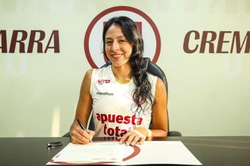 Ingrid Herrada reforzó el plantel de vóley de la 'U'