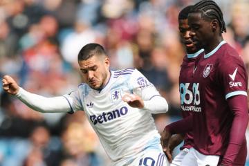 Aston Villa empató de visita ante Burnley
