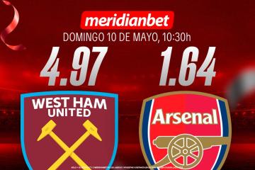 West Ham vs Arsenal: ¡Juega en la Premier League y llega a La Cima del Fútbol con Meridianbet y Kashio!
