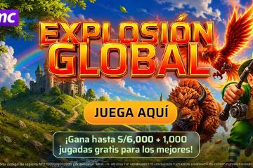 Juega en la Explosión Global de Meridian Casino y gana S/6,000 y jugadas gratis