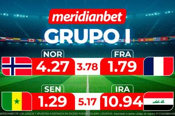 ¡Juega en la Fecha 3 del Grupo I del Torneo mundial y gana con la Mundo Mania de Meridianbet!