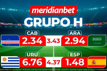¡Juega en la Fecha 3 del Grupo H del Torneo mundial y gana con la Mundo Mania de Meridianbet!