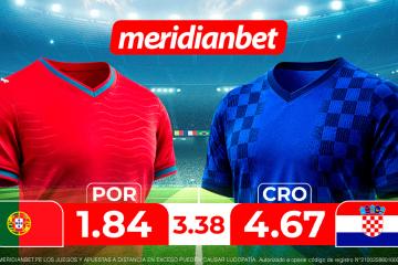 Portugal vs Croacia: ¡Juega en el Torneo de selecciones y gana con la Mundo Mania de Meridianbet!
