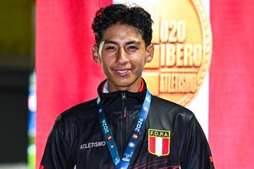 Oro con sello peruano: Edwar Márquez reina en los 3000 metros planos del Campeonato Iberoamericano