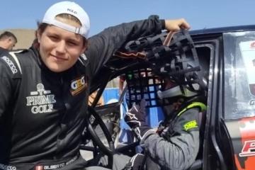 Joven piloto Gilberto Ganoza volvió a ganar en La Chutana