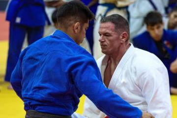 Carlos Zegarra y olímpica Yuri Alvear lideraron entrenamiento magistral de judo